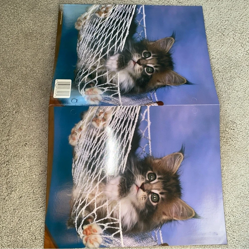 Ron‎ Kimball Photography Mead Portfolio Folder 2003 Vintage Purrs & Grrrs Cat